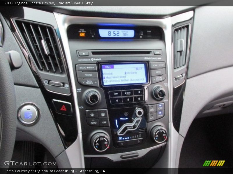 Radiant Silver / Gray 2013 Hyundai Sonata Limited
