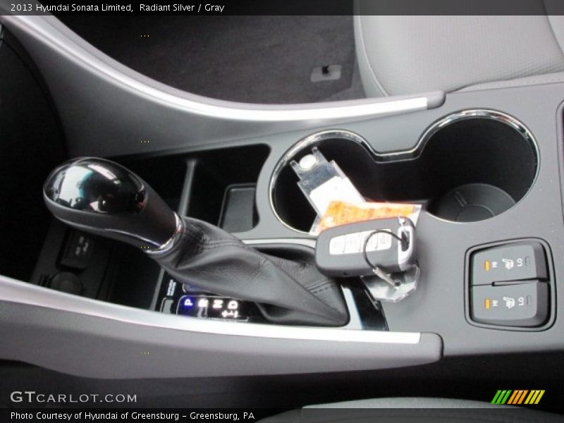 Radiant Silver / Gray 2013 Hyundai Sonata Limited