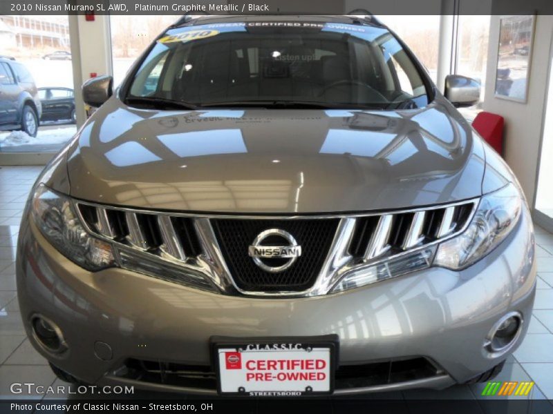 Platinum Graphite Metallic / Black 2010 Nissan Murano SL AWD