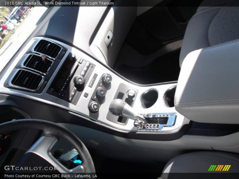 White Diamond Tintcoat / Light Titanium 2011 GMC Acadia SL
