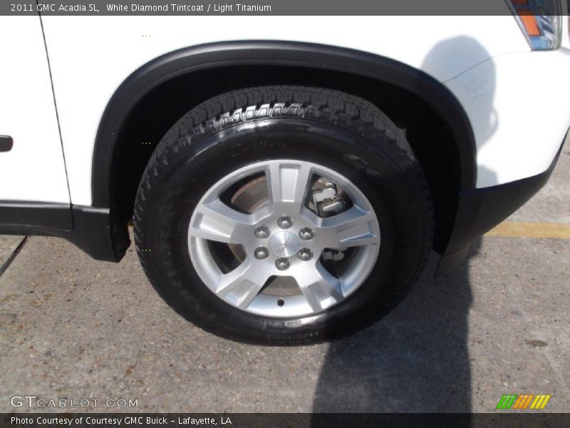 White Diamond Tintcoat / Light Titanium 2011 GMC Acadia SL