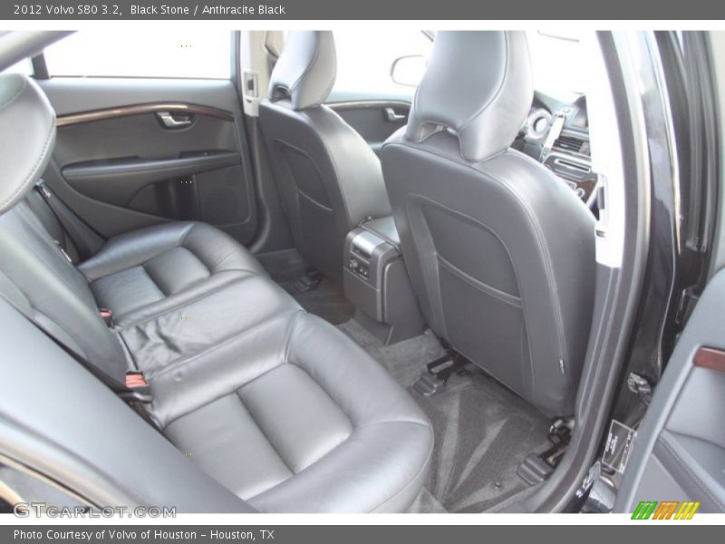 Rear Seat of 2012 S80 3.2