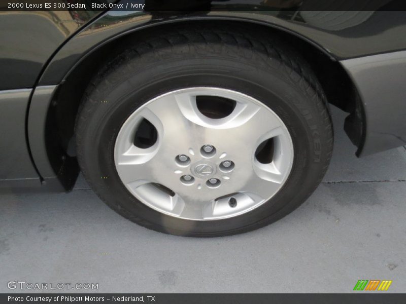 Black Onyx / Ivory 2000 Lexus ES 300 Sedan