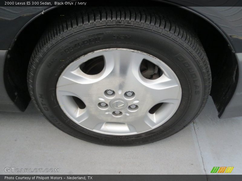 Black Onyx / Ivory 2000 Lexus ES 300 Sedan
