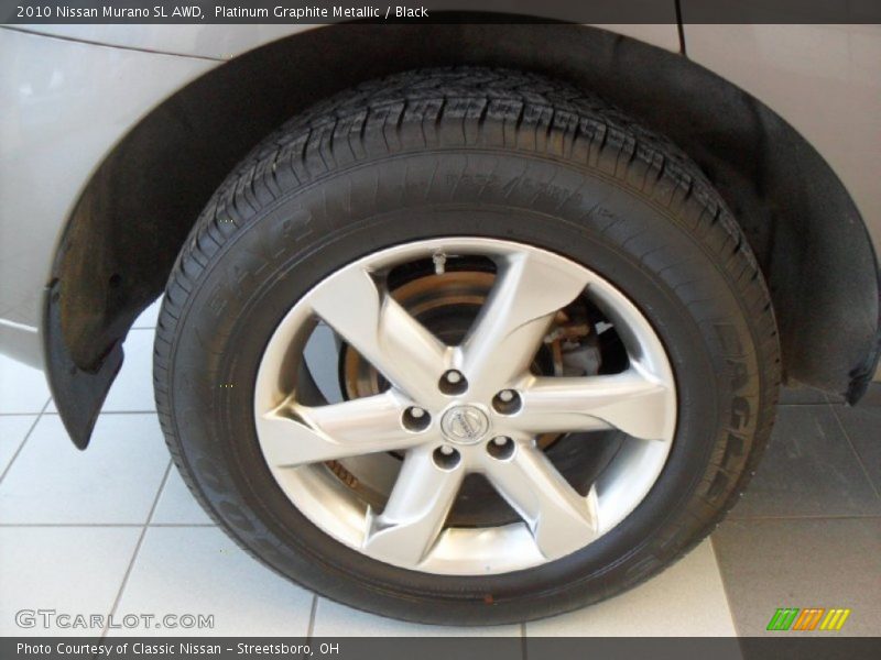 Platinum Graphite Metallic / Black 2010 Nissan Murano SL AWD