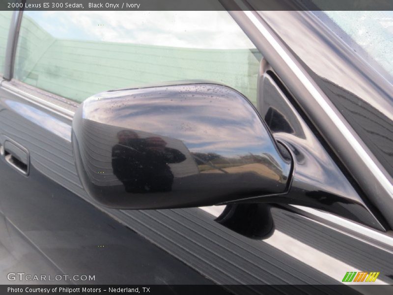 Black Onyx / Ivory 2000 Lexus ES 300 Sedan