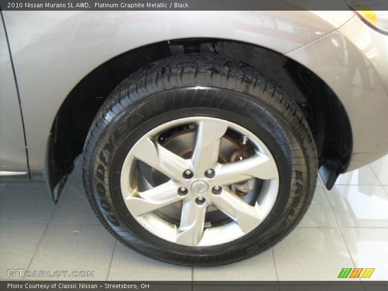 Platinum Graphite Metallic / Black 2010 Nissan Murano SL AWD