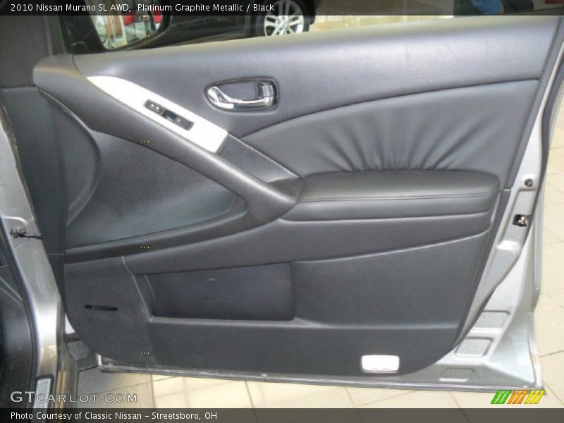 Platinum Graphite Metallic / Black 2010 Nissan Murano SL AWD
