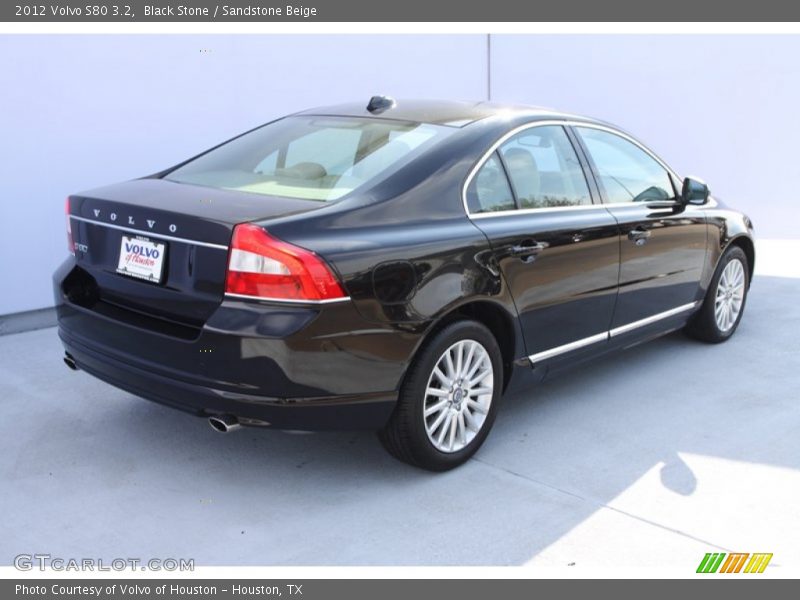 Black Stone / Sandstone Beige 2012 Volvo S80 3.2