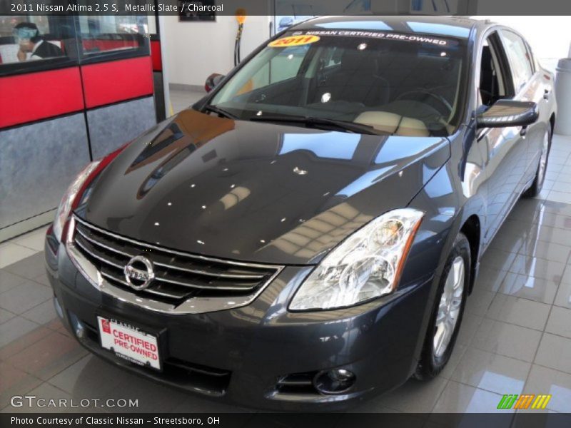 Metallic Slate / Charcoal 2011 Nissan Altima 2.5 S