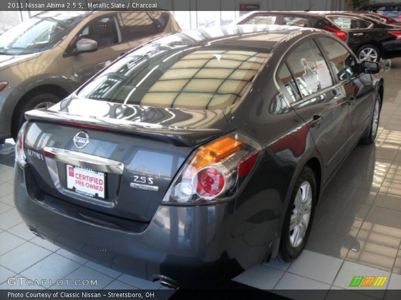 Metallic Slate / Charcoal 2011 Nissan Altima 2.5 S