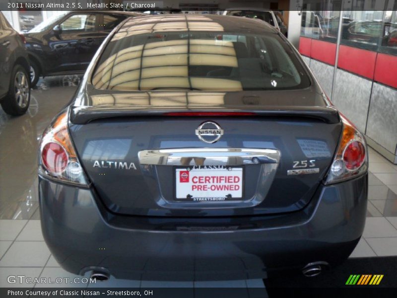 Metallic Slate / Charcoal 2011 Nissan Altima 2.5 S