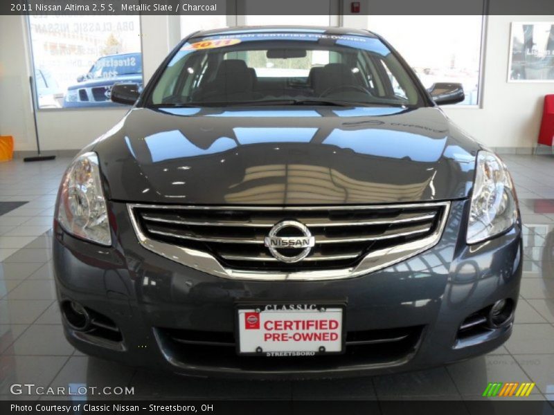 Metallic Slate / Charcoal 2011 Nissan Altima 2.5 S