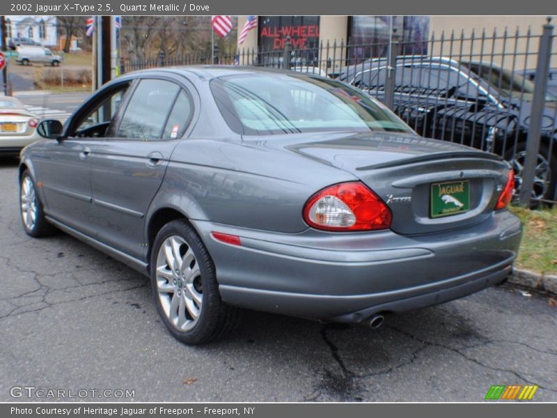 Quartz Metallic / Dove 2002 Jaguar X-Type 2.5