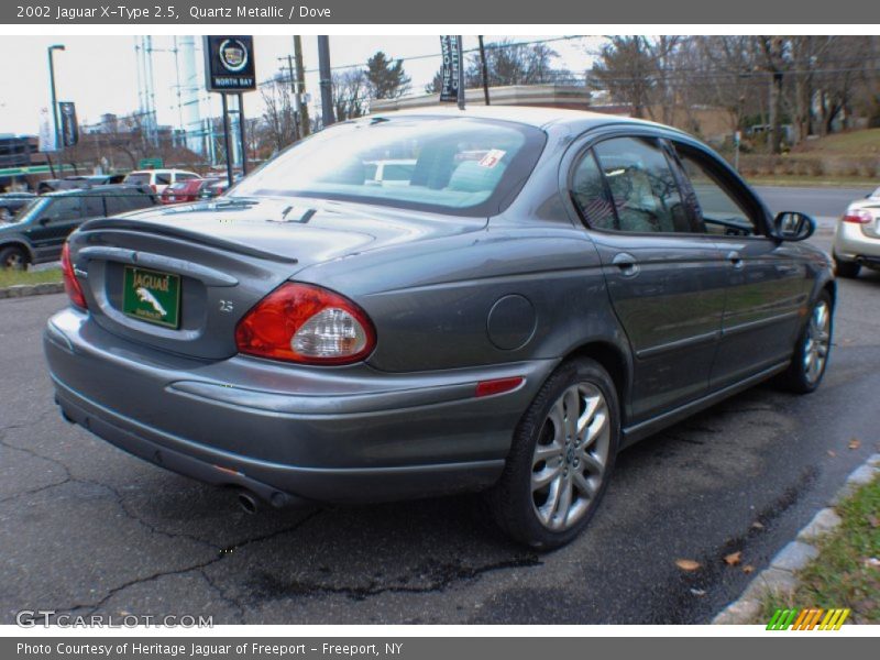 Quartz Metallic / Dove 2002 Jaguar X-Type 2.5