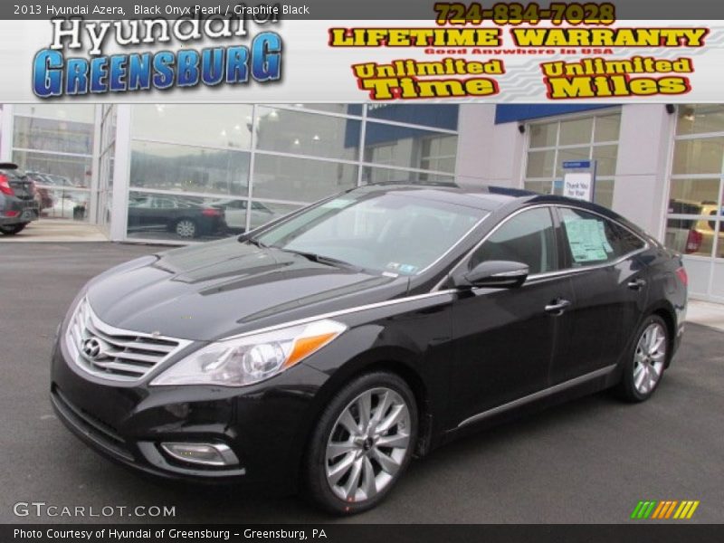 Black Onyx Pearl / Graphite Black 2013 Hyundai Azera
