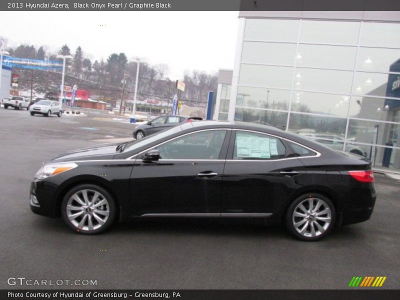Black Onyx Pearl / Graphite Black 2013 Hyundai Azera