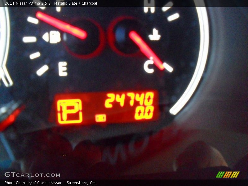 Metallic Slate / Charcoal 2011 Nissan Altima 2.5 S
