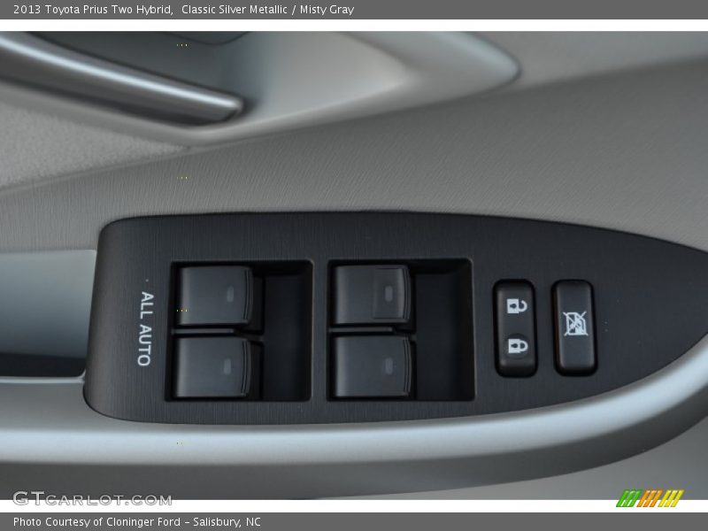 Classic Silver Metallic / Misty Gray 2013 Toyota Prius Two Hybrid