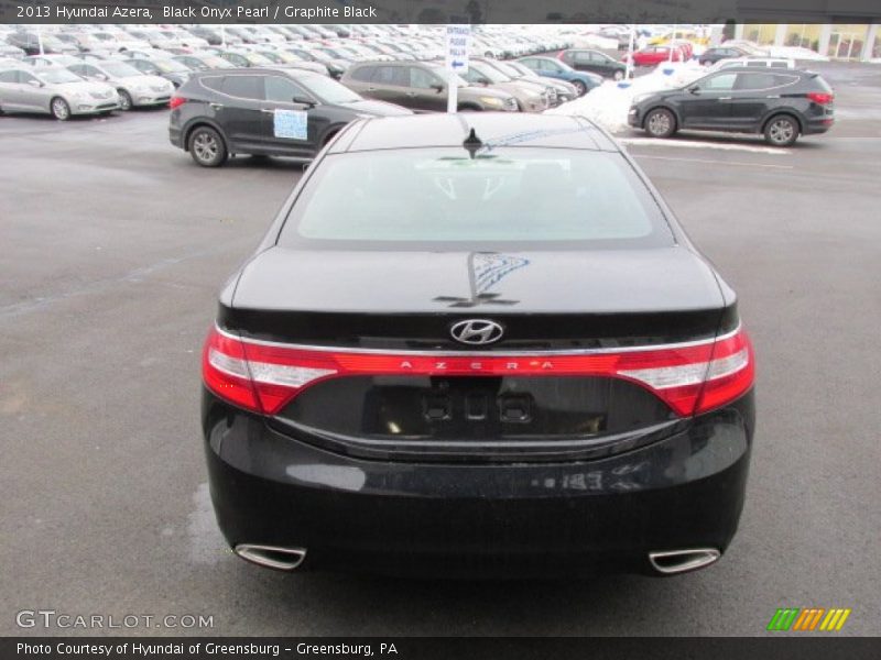Black Onyx Pearl / Graphite Black 2013 Hyundai Azera