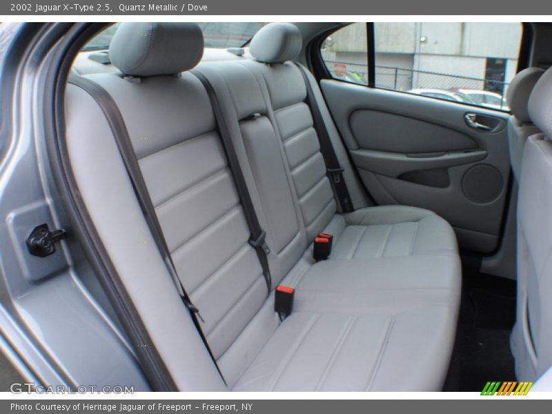 Rear Seat of 2002 X-Type 2.5