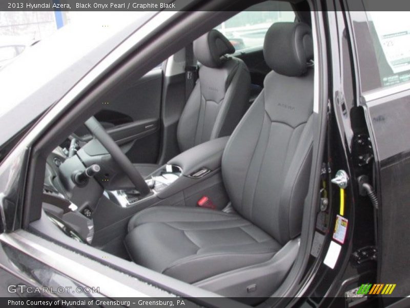 Black Onyx Pearl / Graphite Black 2013 Hyundai Azera