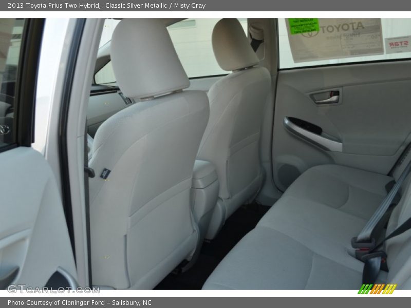 Classic Silver Metallic / Misty Gray 2013 Toyota Prius Two Hybrid
