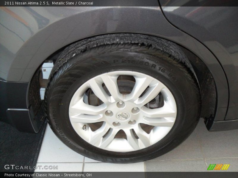 Metallic Slate / Charcoal 2011 Nissan Altima 2.5 S