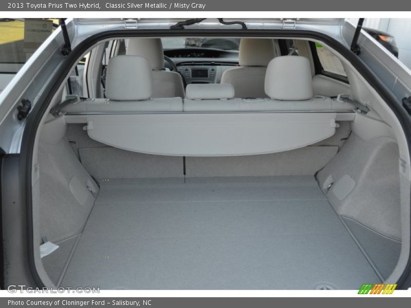 Classic Silver Metallic / Misty Gray 2013 Toyota Prius Two Hybrid