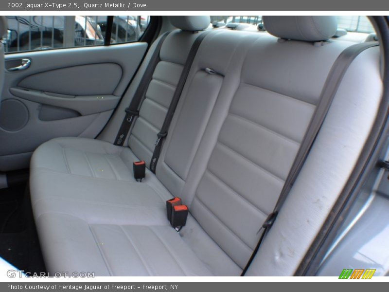 Rear Seat of 2002 X-Type 2.5