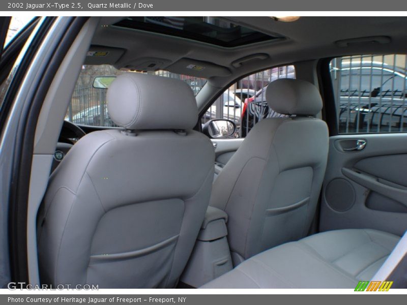 Quartz Metallic / Dove 2002 Jaguar X-Type 2.5