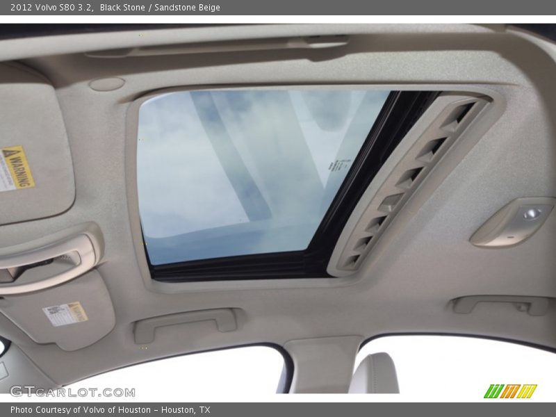 Sunroof of 2012 S80 3.2