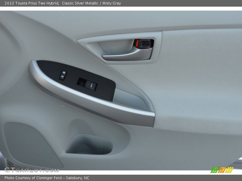 Classic Silver Metallic / Misty Gray 2013 Toyota Prius Two Hybrid