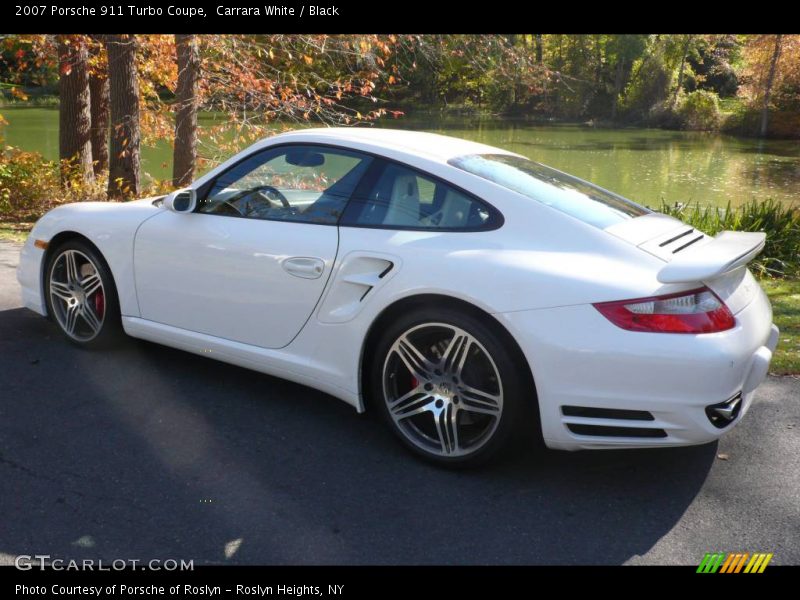 Carrara White / Black 2007 Porsche 911 Turbo Coupe
