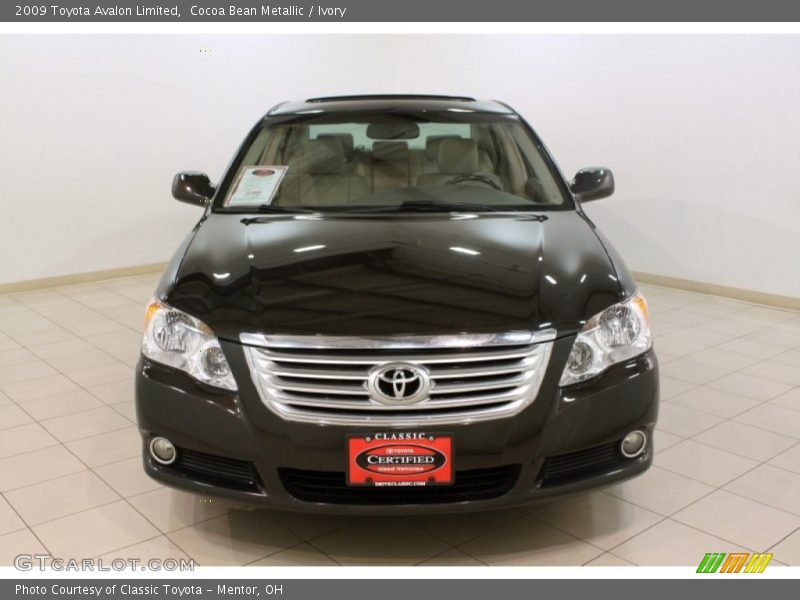 Cocoa Bean Metallic / Ivory 2009 Toyota Avalon Limited