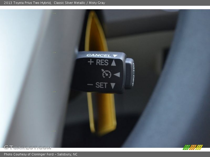 Classic Silver Metallic / Misty Gray 2013 Toyota Prius Two Hybrid
