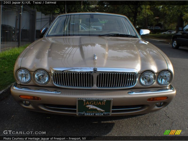 Topaz / Oatmeal 2003 Jaguar XJ XJ8
