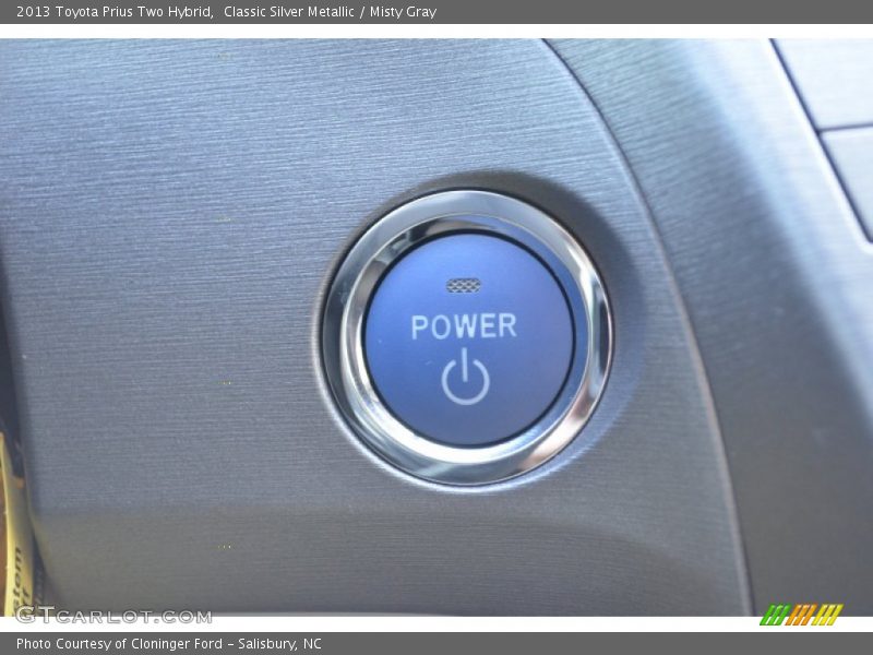 Classic Silver Metallic / Misty Gray 2013 Toyota Prius Two Hybrid