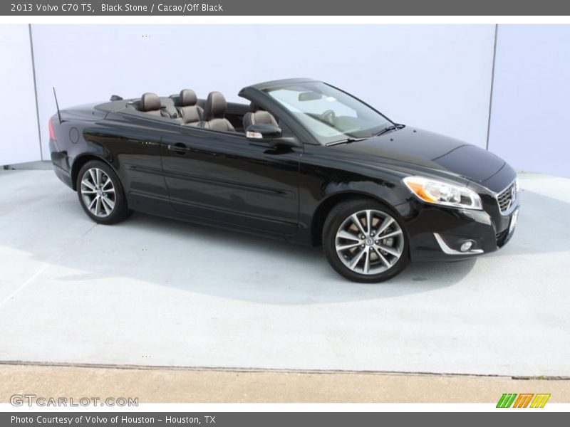Black Stone / Cacao/Off Black 2013 Volvo C70 T5