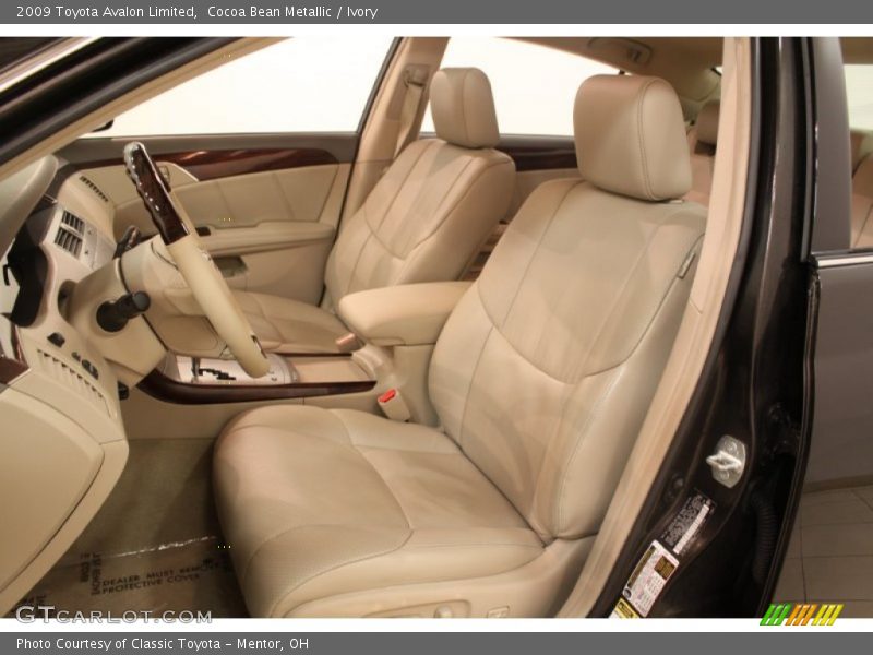 Cocoa Bean Metallic / Ivory 2009 Toyota Avalon Limited