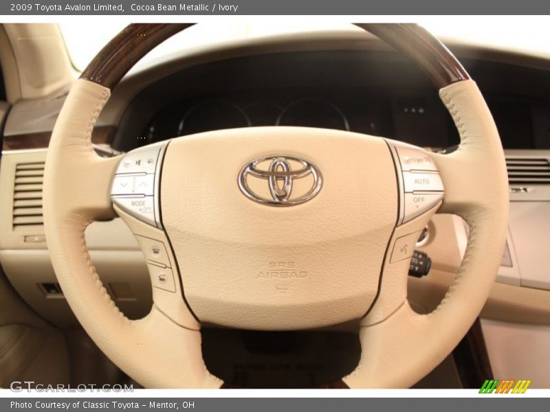 Cocoa Bean Metallic / Ivory 2009 Toyota Avalon Limited