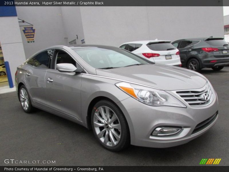 Hyper Silver Metallic / Graphite Black 2013 Hyundai Azera