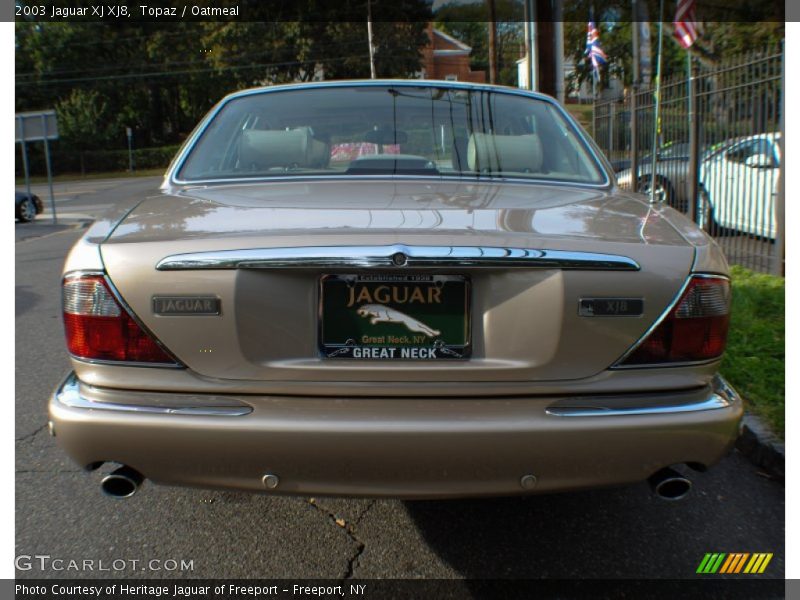 Topaz / Oatmeal 2003 Jaguar XJ XJ8