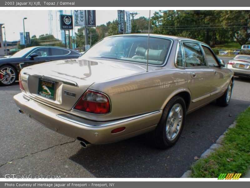 Topaz / Oatmeal 2003 Jaguar XJ XJ8
