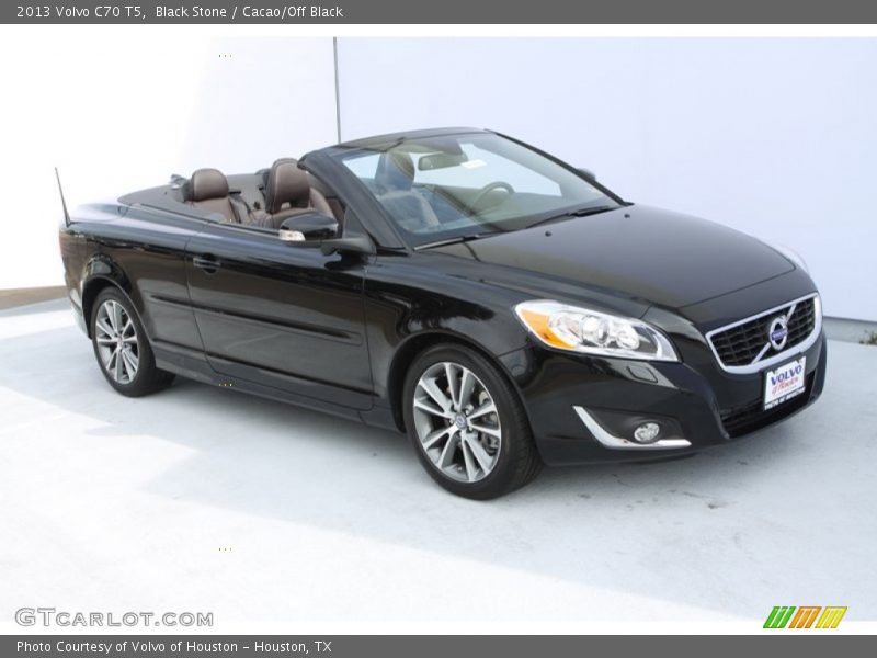 Black Stone / Cacao/Off Black 2013 Volvo C70 T5