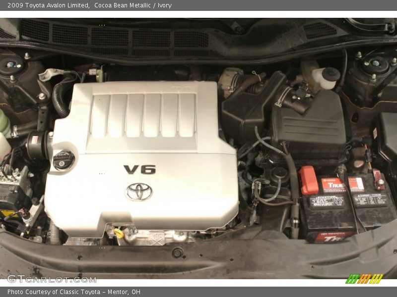 Cocoa Bean Metallic / Ivory 2009 Toyota Avalon Limited