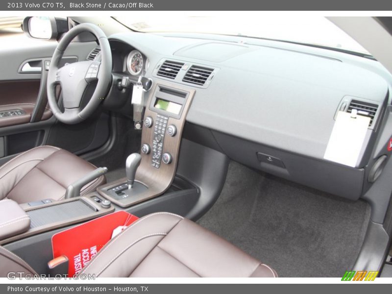 Black Stone / Cacao/Off Black 2013 Volvo C70 T5