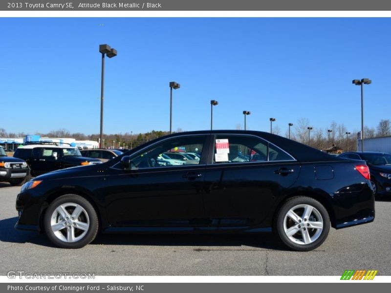 Attitude Black Metallic / Black 2013 Toyota Camry SE