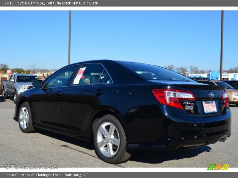 Attitude Black Metallic / Black 2013 Toyota Camry SE