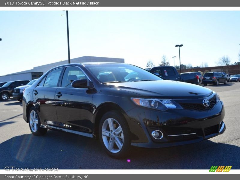 Attitude Black Metallic / Black 2013 Toyota Camry SE